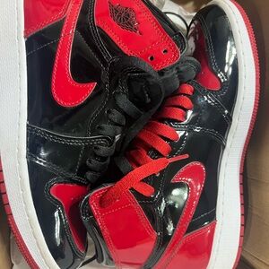 Nike Kids Sneakers Red and Black